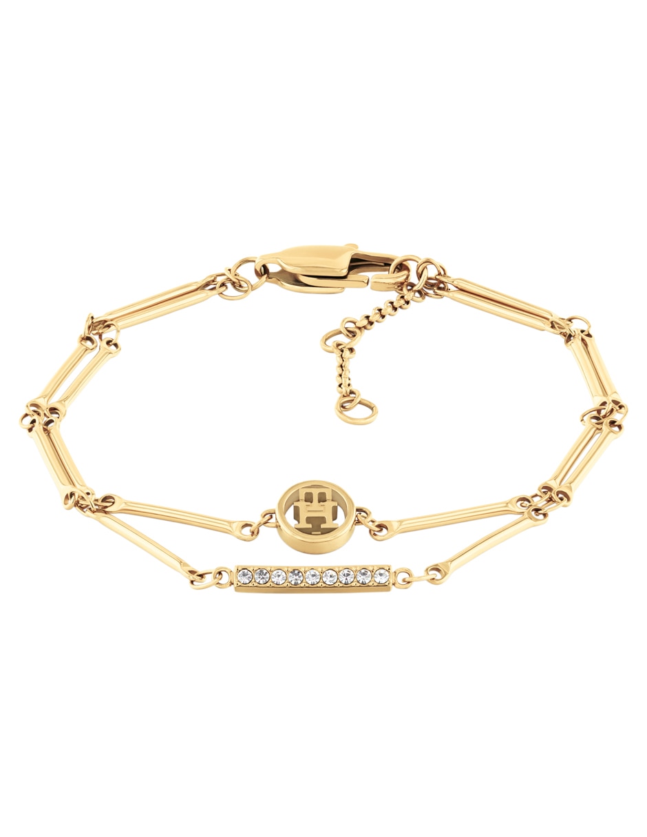 Pulsera Bar Chain con acabado brillante