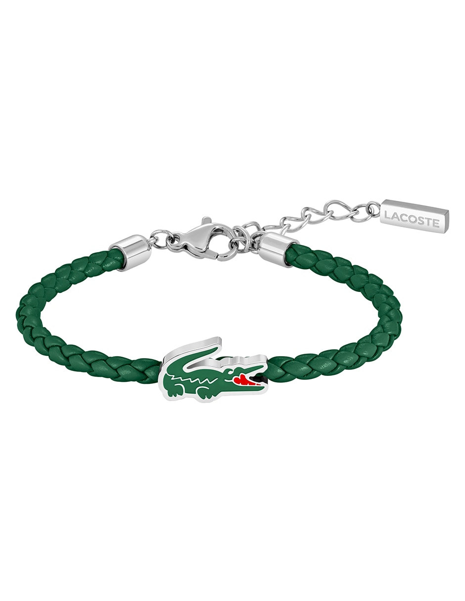 Brazalete de piel Cutie Croc con acabado mate