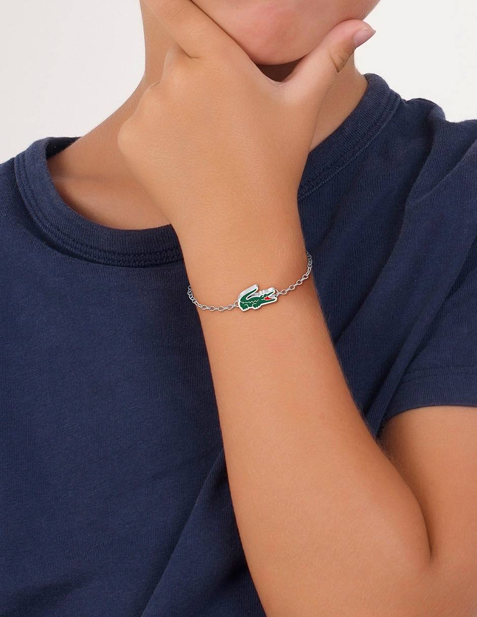 Brazalete Cutie Croc con acabado brillante 4