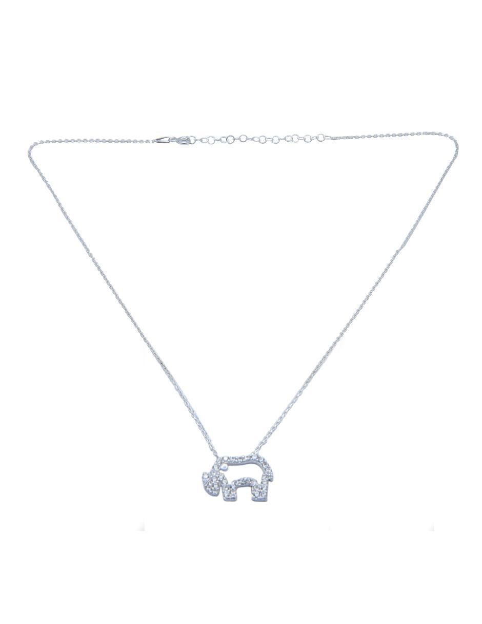 Gargantilla de elefante de plata P 925 2