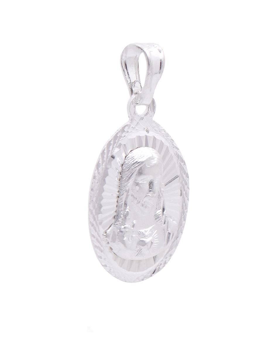 Dije ovalada jesucristo de plata P 925 2
