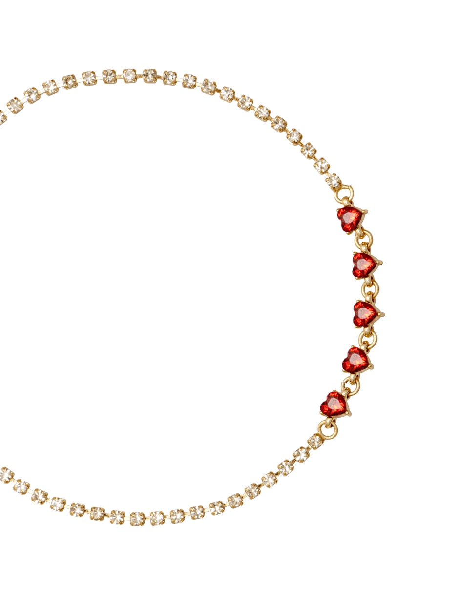 Pulsera Corazón Chispita con acabado brillante 2