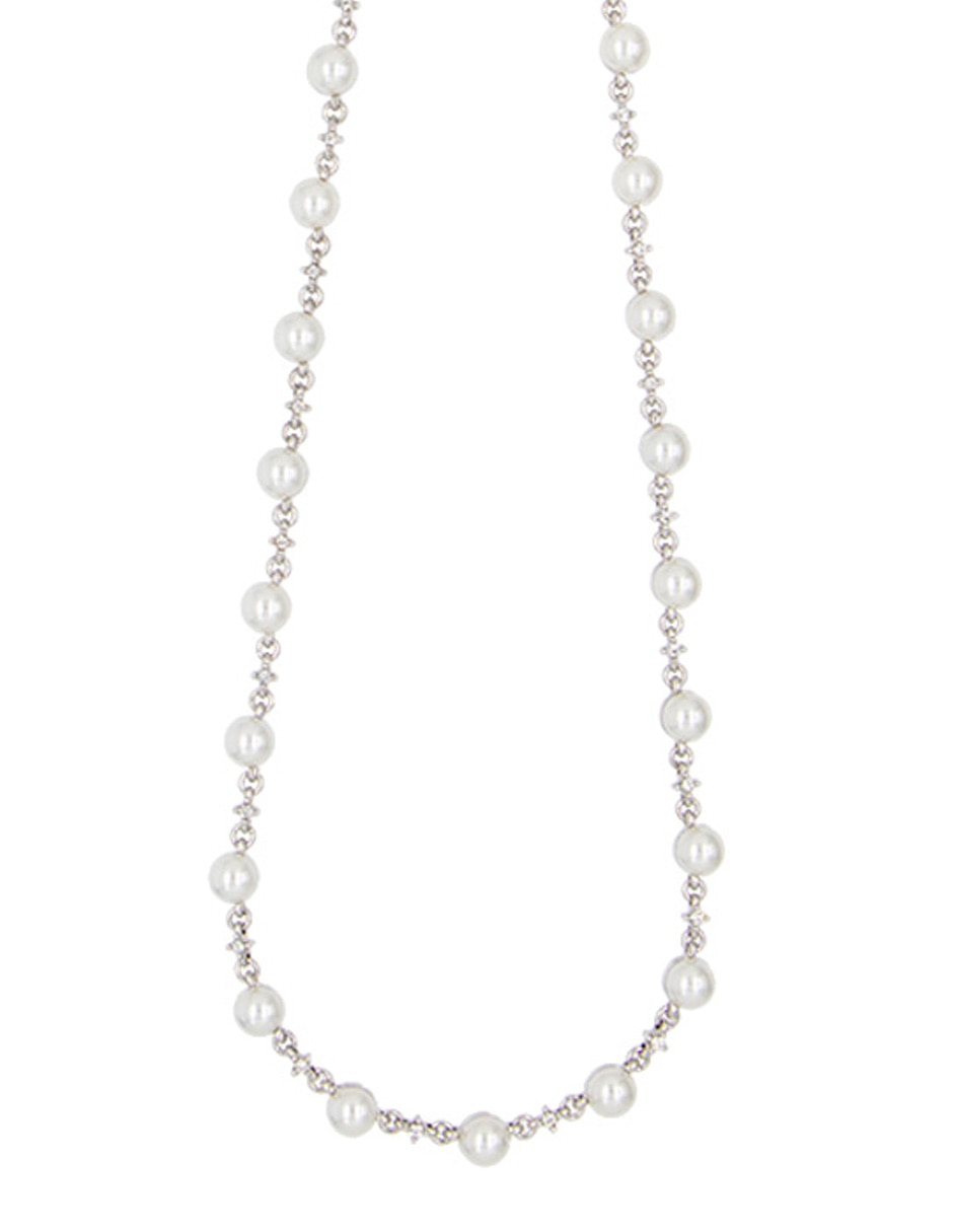Collar Perlas Brillantes