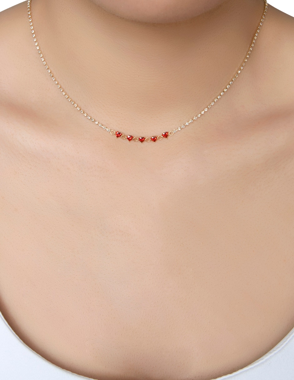 Collar de corazón 3