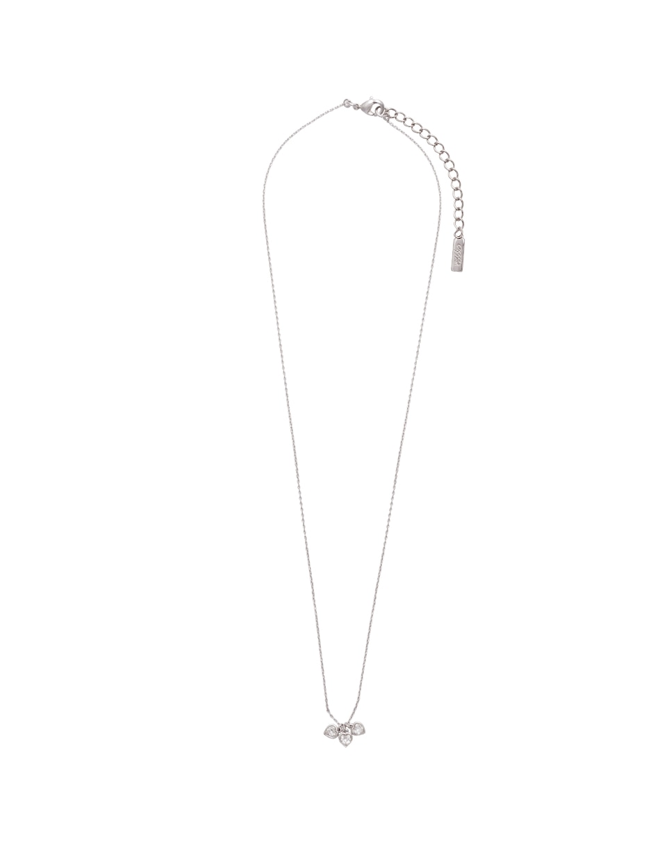 Collar con dije de corazón Charms Zirconia 2