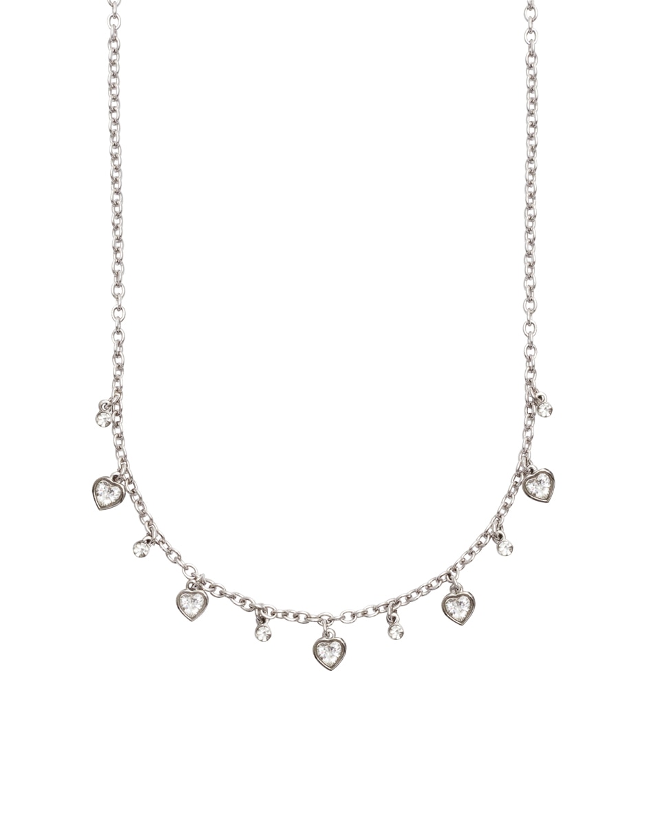 Collar de corazón Charms