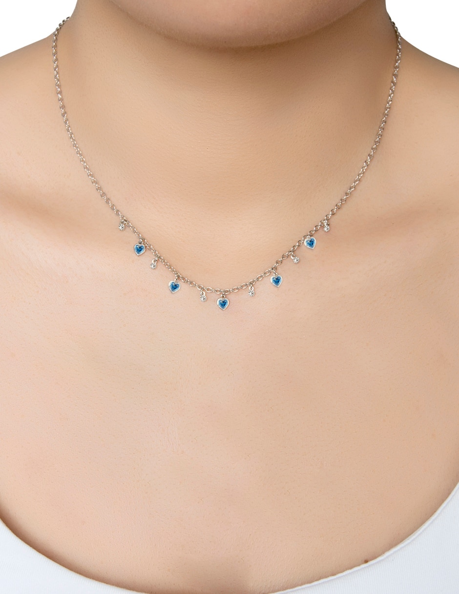 Collar de corazón Charms 3