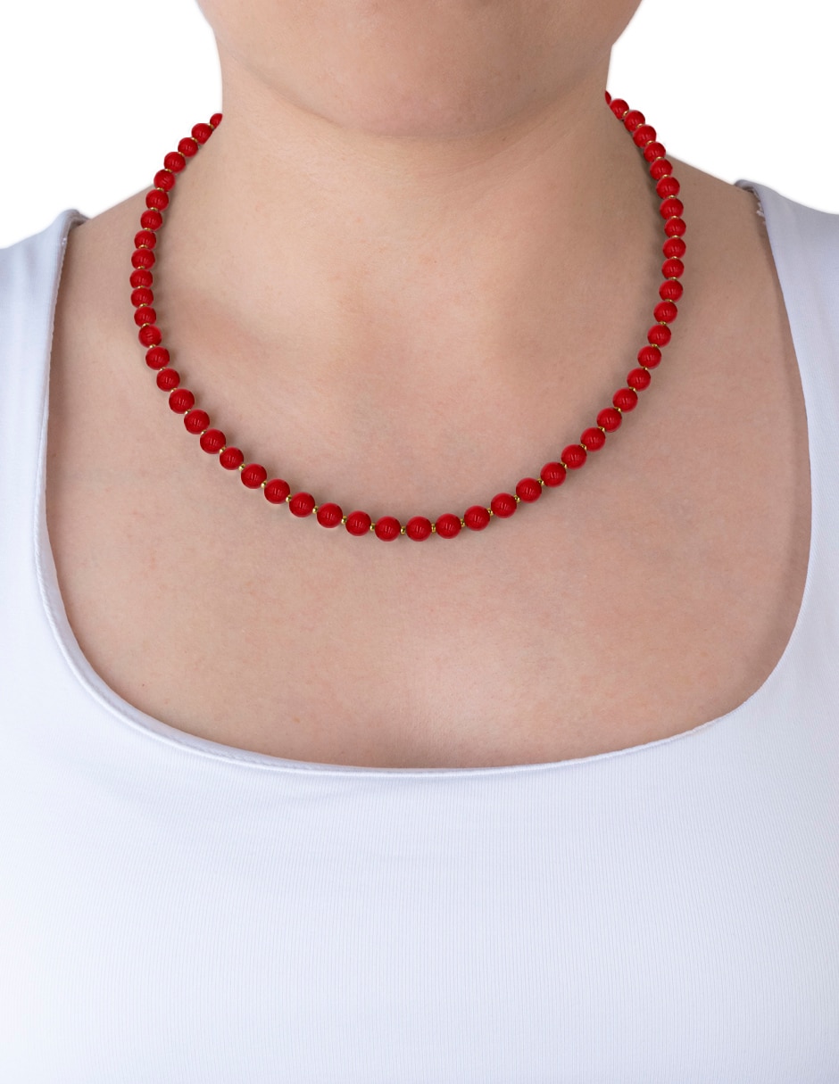 Collar Jade Rojo 3