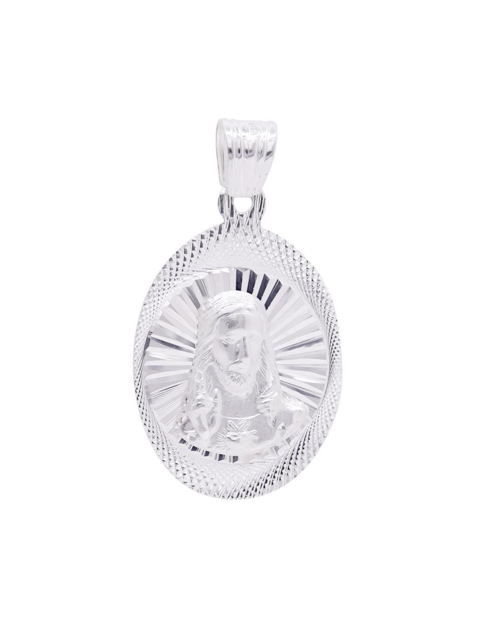 Dije ovalada sin colección jesucristo de plata P 925 Dije ovalada sin colección jesucristo de plata P 925