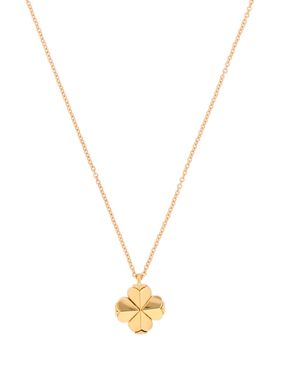 Collar con dije de flor