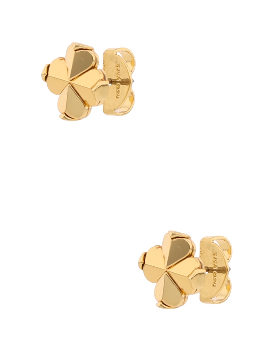 Broqueles de flor con acabado brillante 2