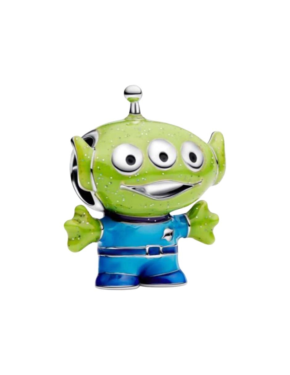 Charm disney alien de plata P 925 Charm disney alien de plata P 925