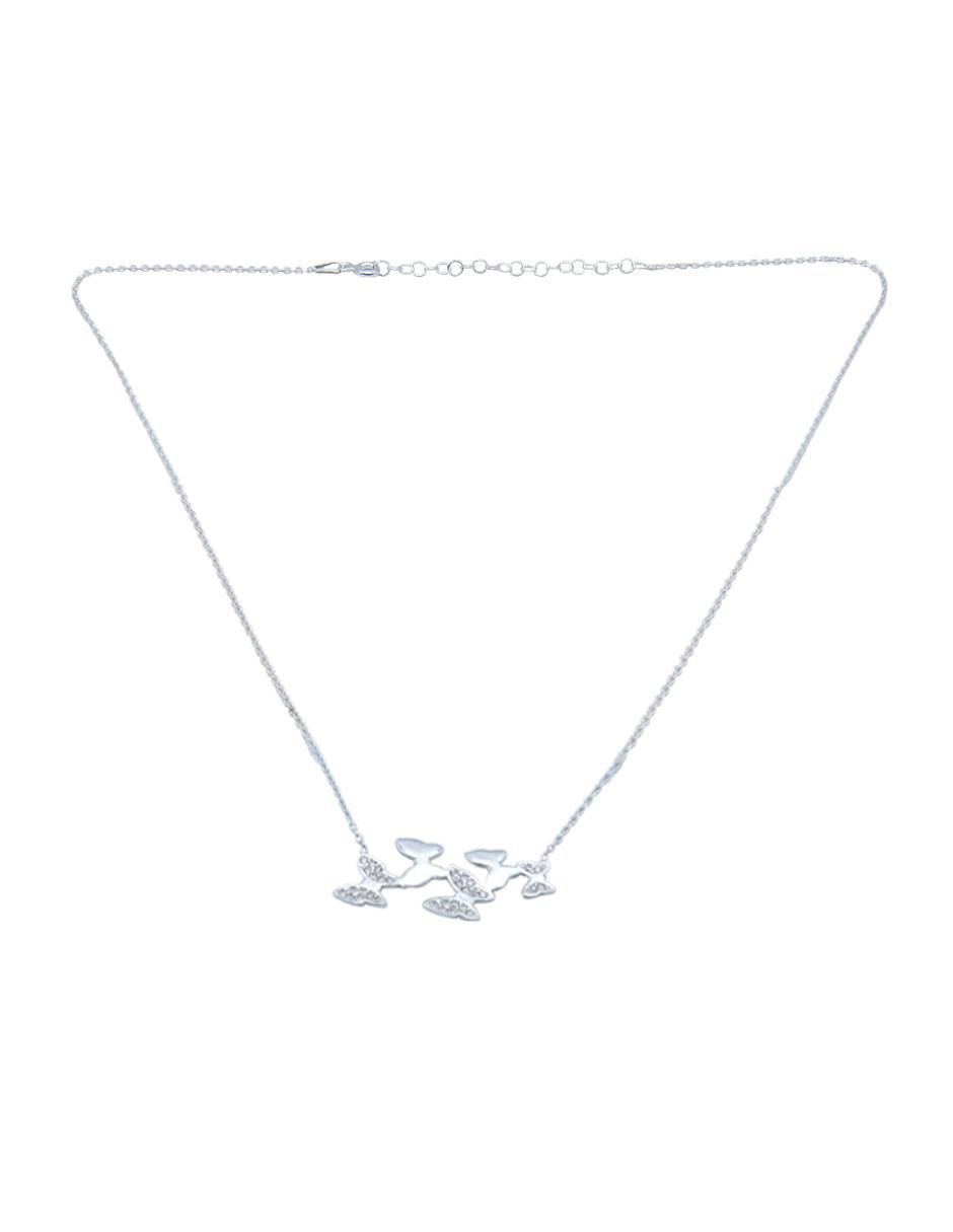 Gargantilla de mariposa de plata P 925 4