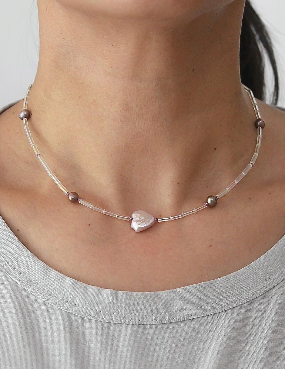 Collar de corazón 14 K 3