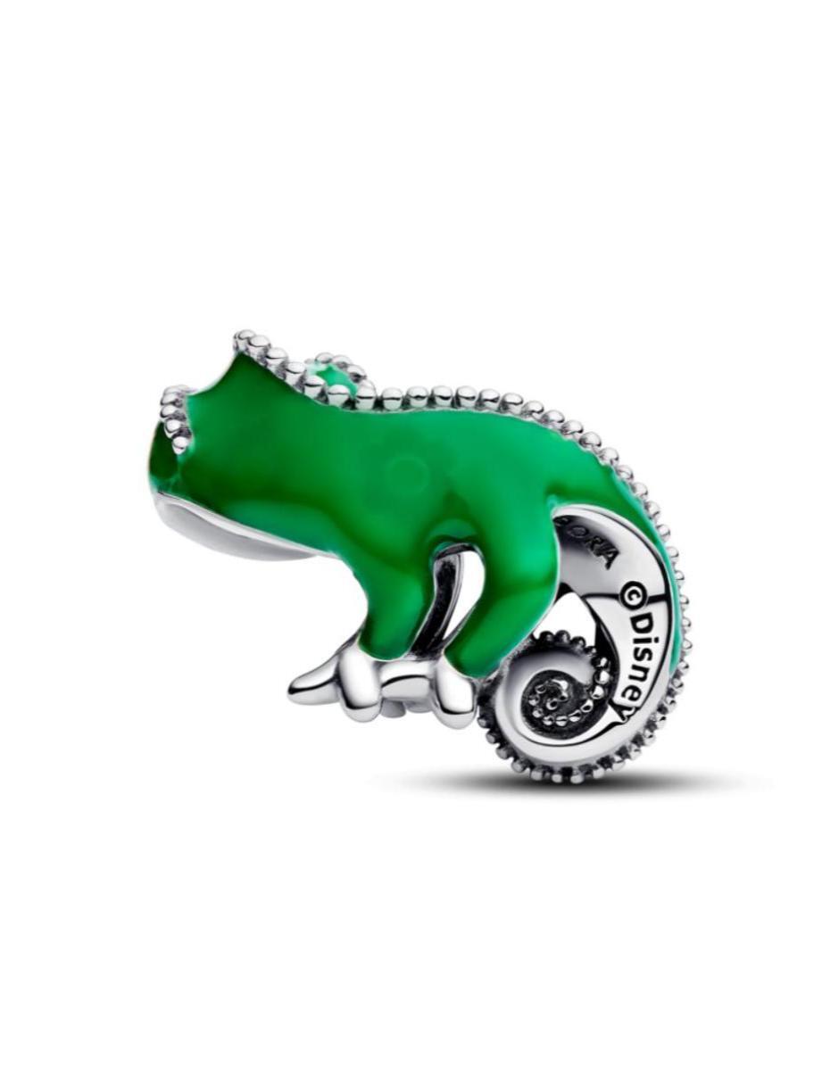 Charm de camaleón disney x pandora enredados de plata P 925 cristal 2