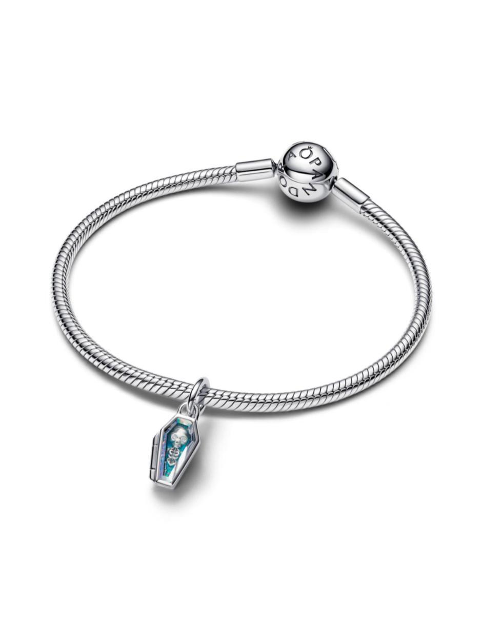 Charm de ataúd moments halloween de plata P 925 zirconia cúbica 3