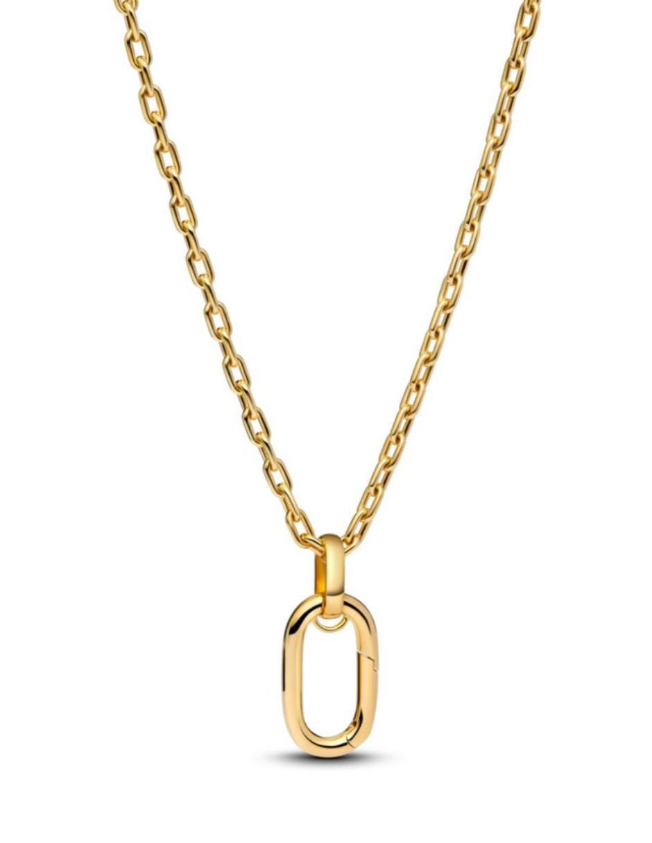 Collar con dije de eslabones de plata P 925 4