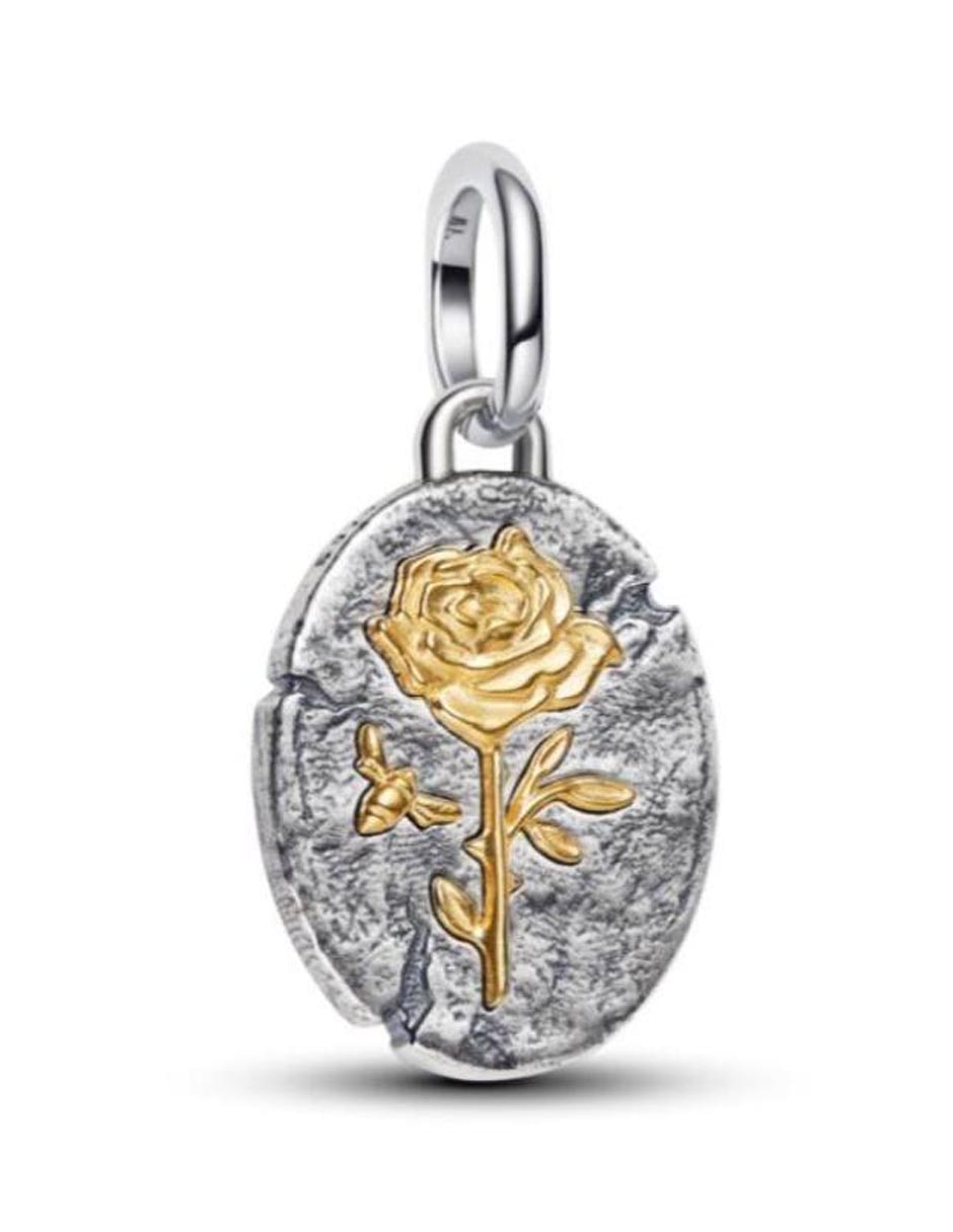 Charm de flor me de plata P 925 1