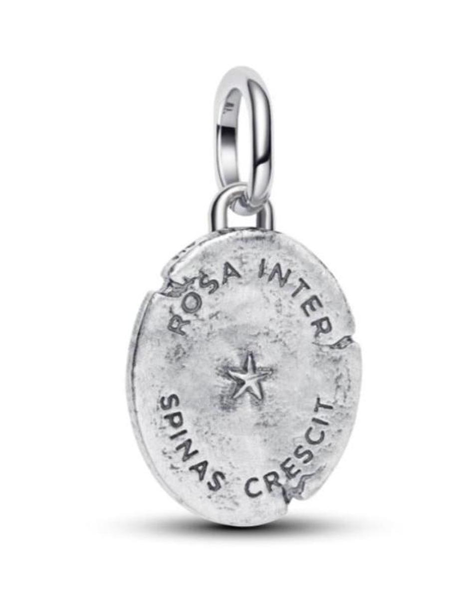 Charm de flor me de plata P 925 2