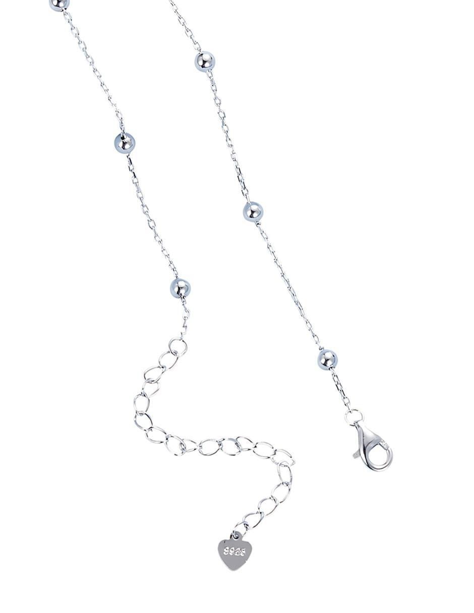 Collar con dije de mano Glam Pop de plata P 925 2