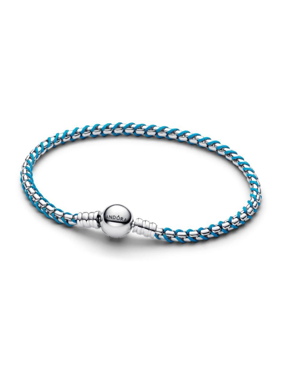 Brazalete de plata P 925 Pandora Moments con acabado pulido