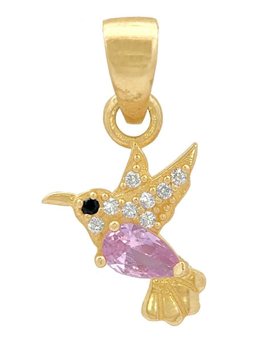 Dije de colibrí de oro 10 k
