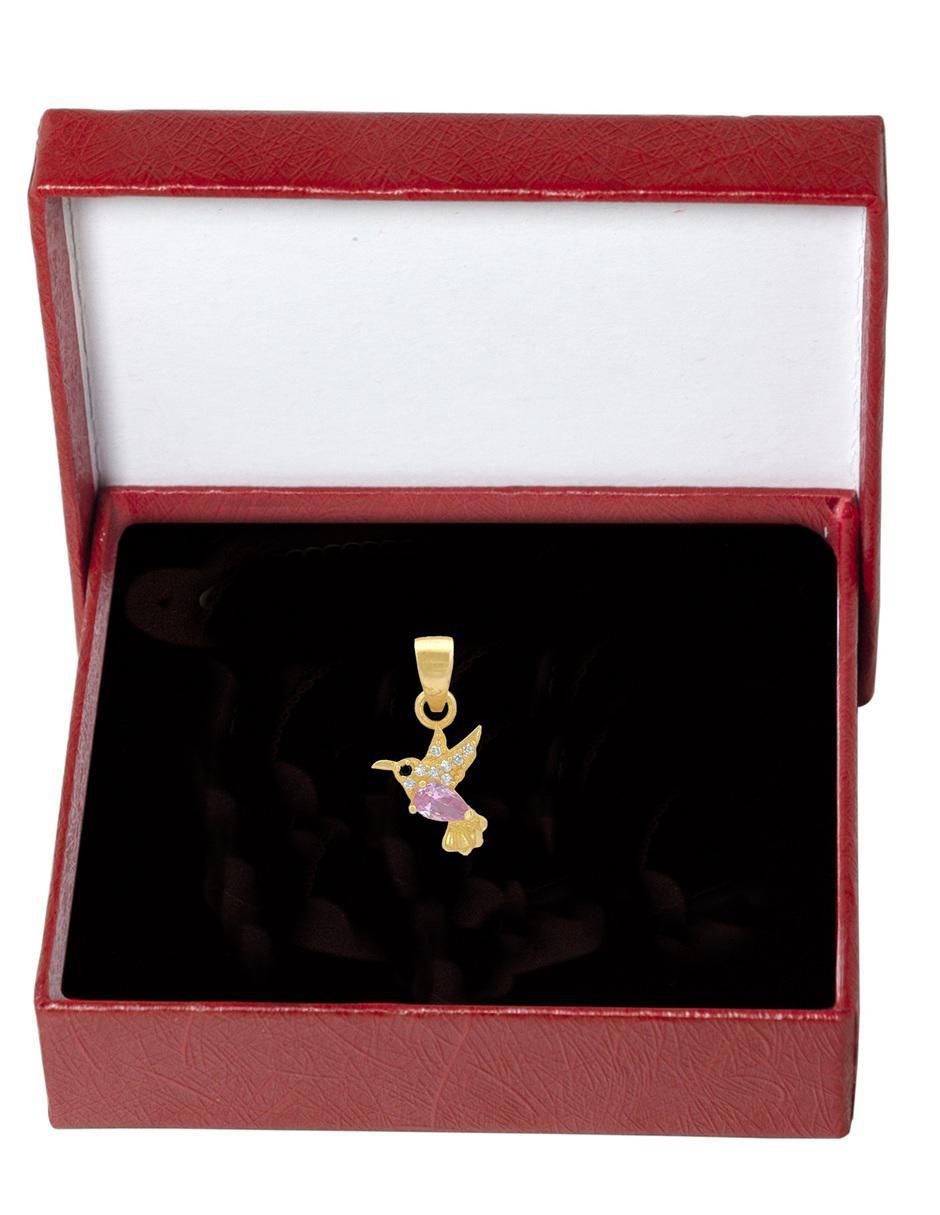 Dije de colibrí de oro 10 k 3