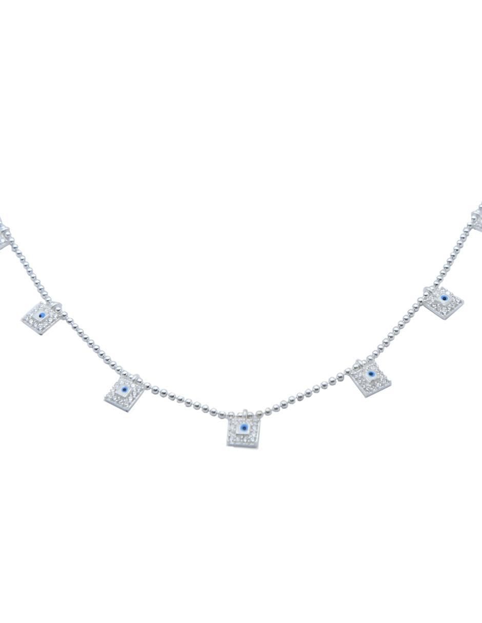 Gargantilla de ojo de plata P 925