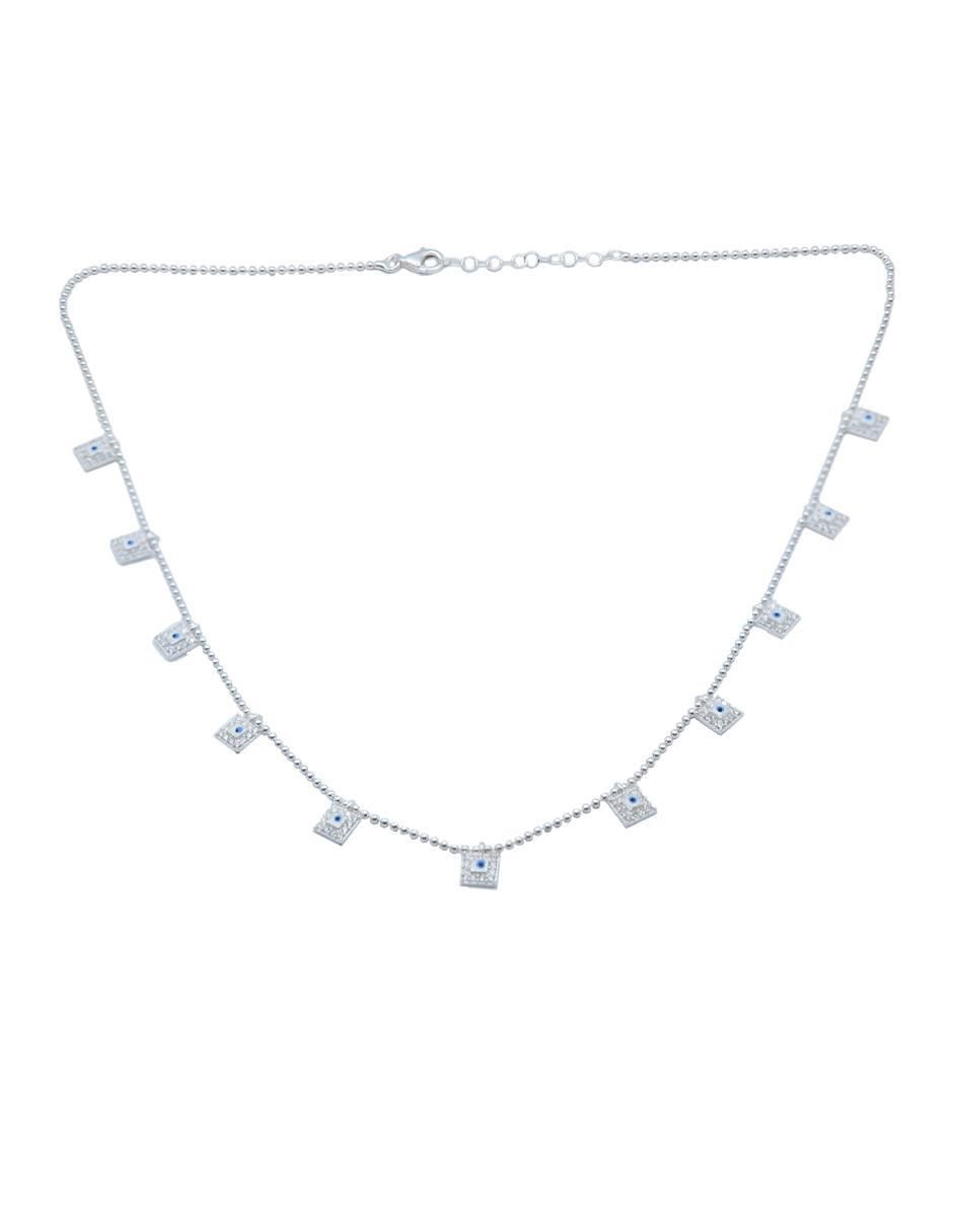 Gargantilla de ojo de plata P 925 2