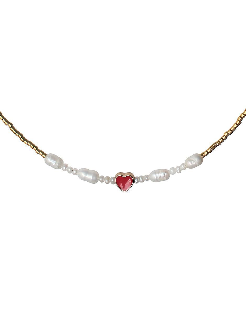 Collar de corazón 14 K Collar de corazón 14 K
