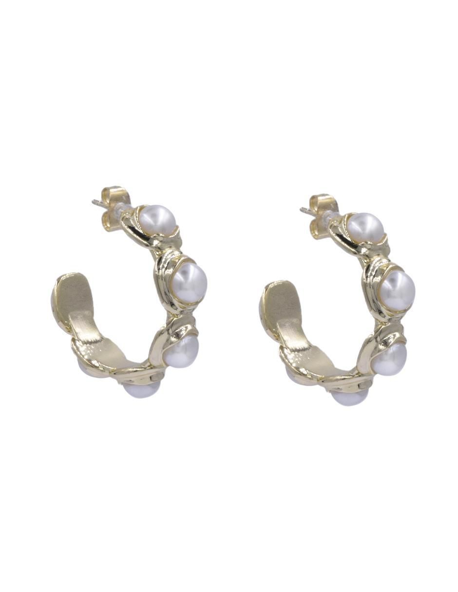 Arracadas 14 k perla Arracadas 14 k perla