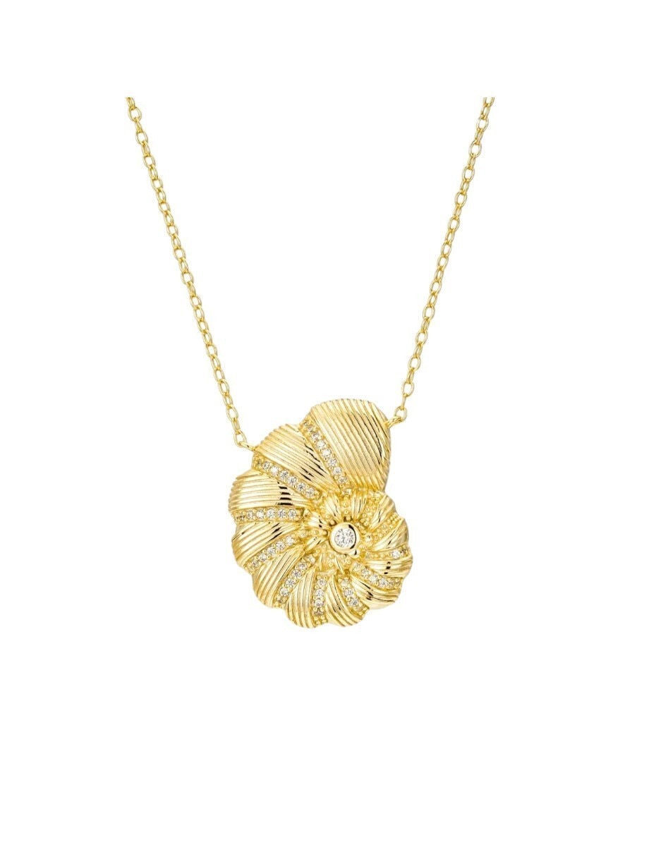 Collar de caracol Classic Revisite de plata P 925