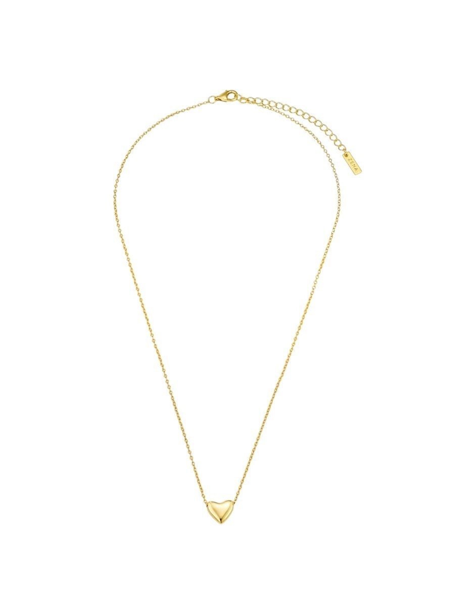 Collar de corazón Classic Revisite de plata P 925