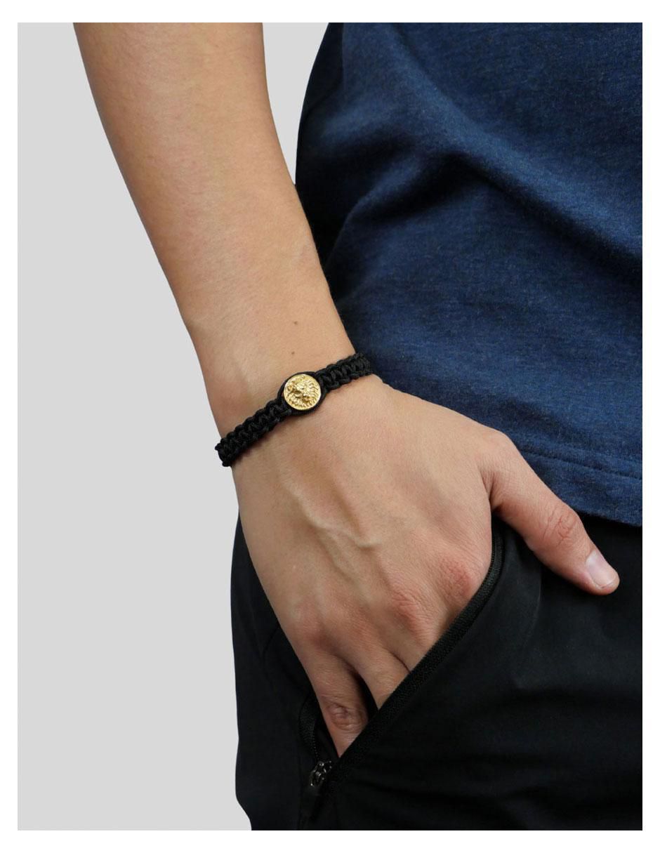 Pulsera 14 k con acabado baño de oro 3