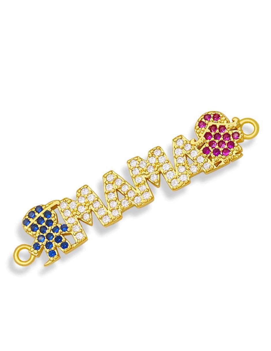 Pulsera con acabado chapa de oro 2