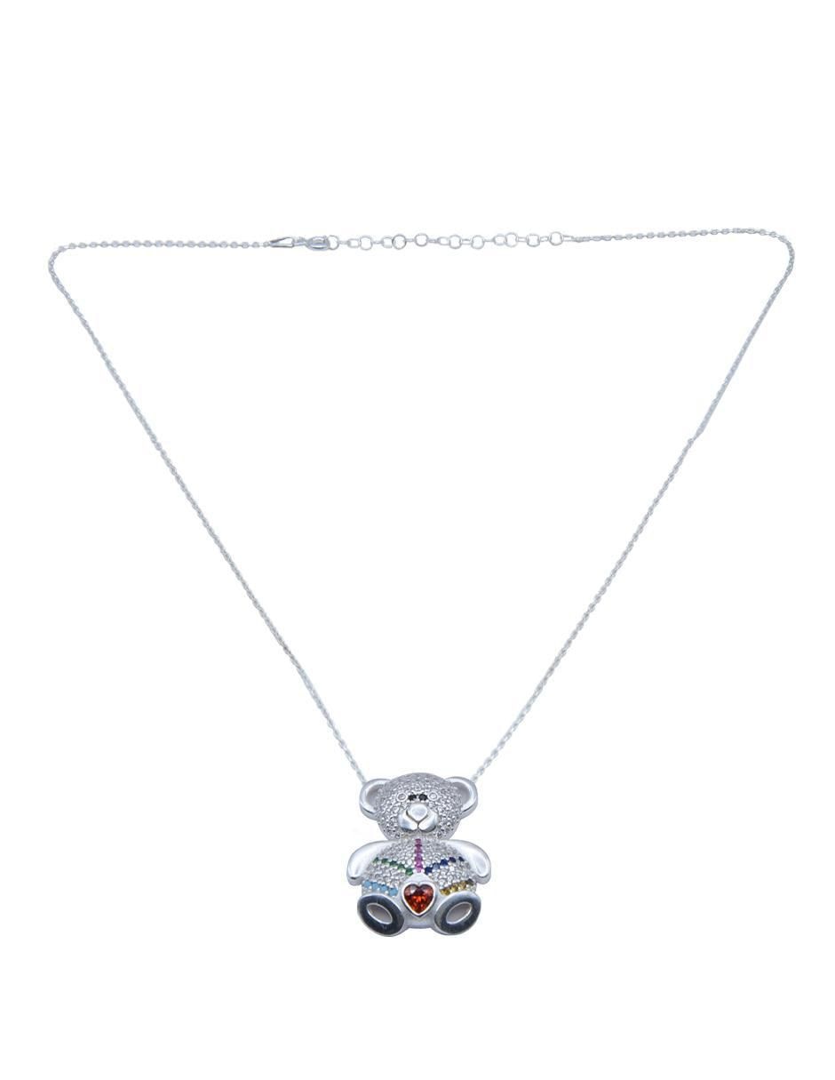 Gargantilla de oso de plata P 925