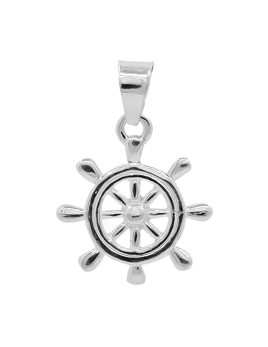 Dije de timón de plata P 925 Dije de timón de plata P 925