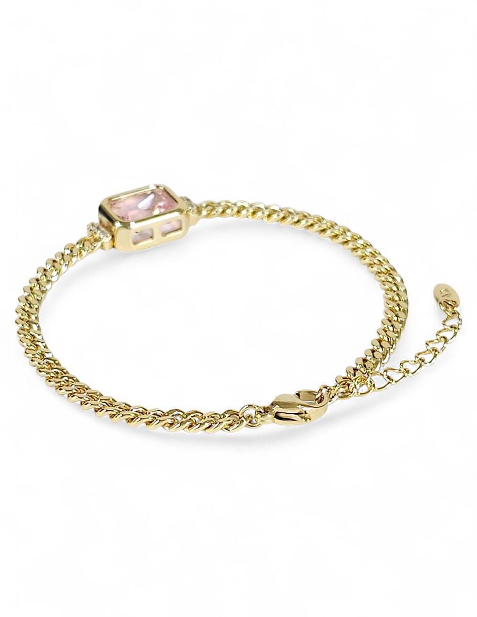 Pulsera 18 K con acabado 5