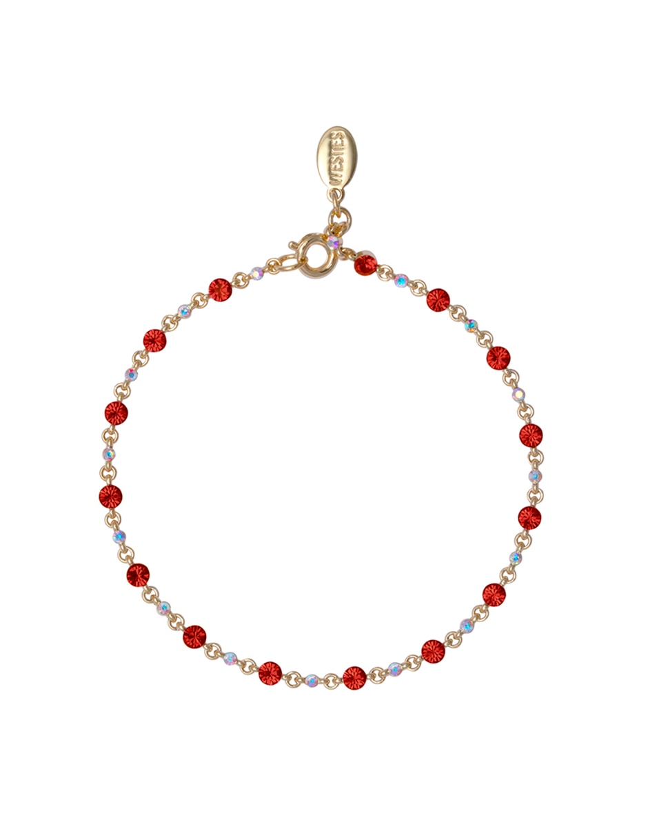 Pulsera con acabado pavé