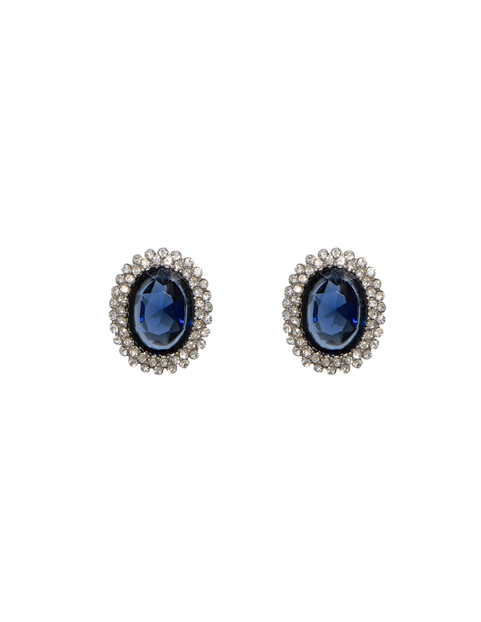 Aretes broqueles ovalados