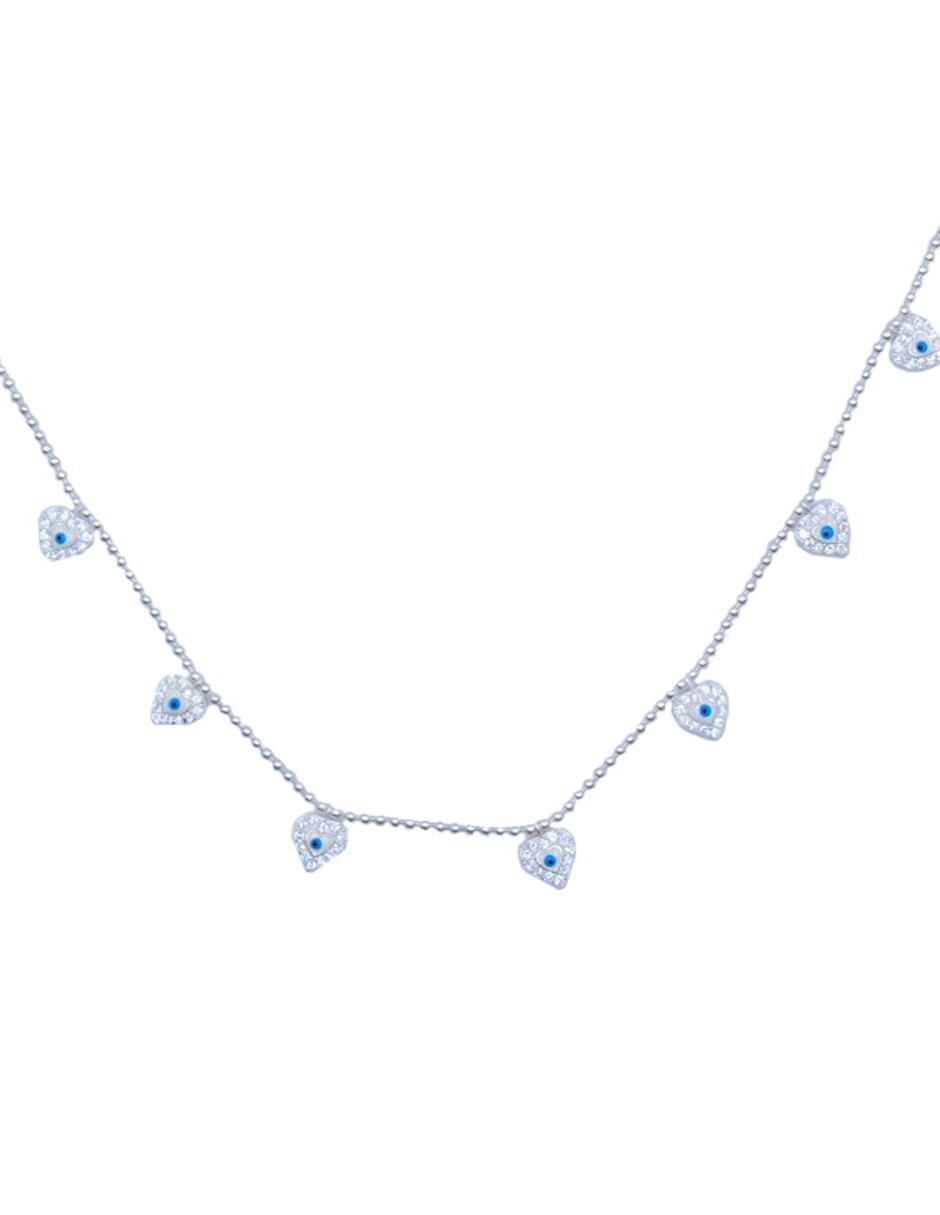 Gargantilla de corazón de plata P 925 2