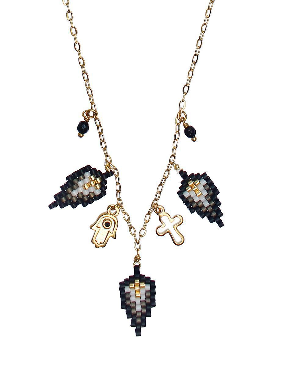 Collar de hoja 14 K Collar de hoja 14 K