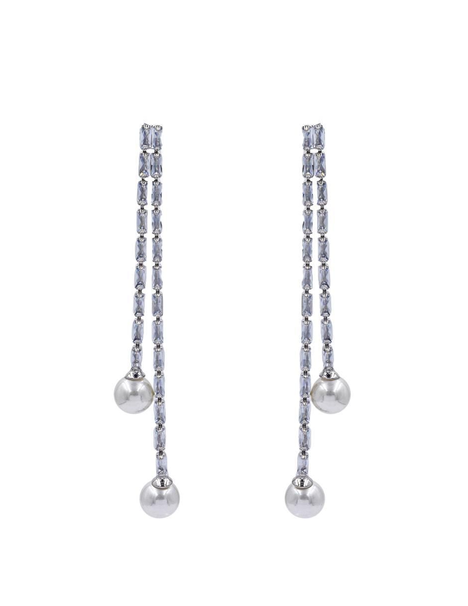 Aretes largos cristal