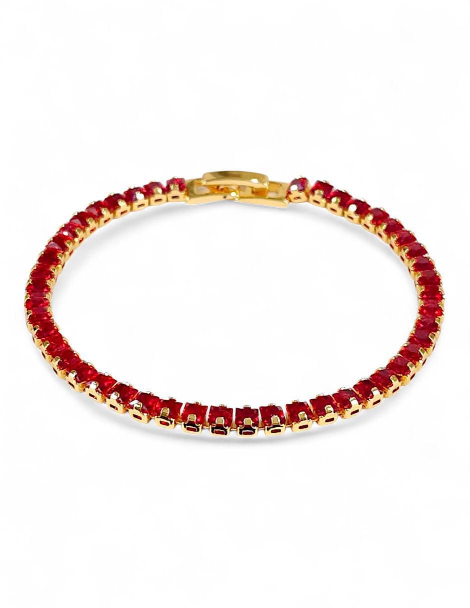 Pulsera con acabado baño de oro 18k 3