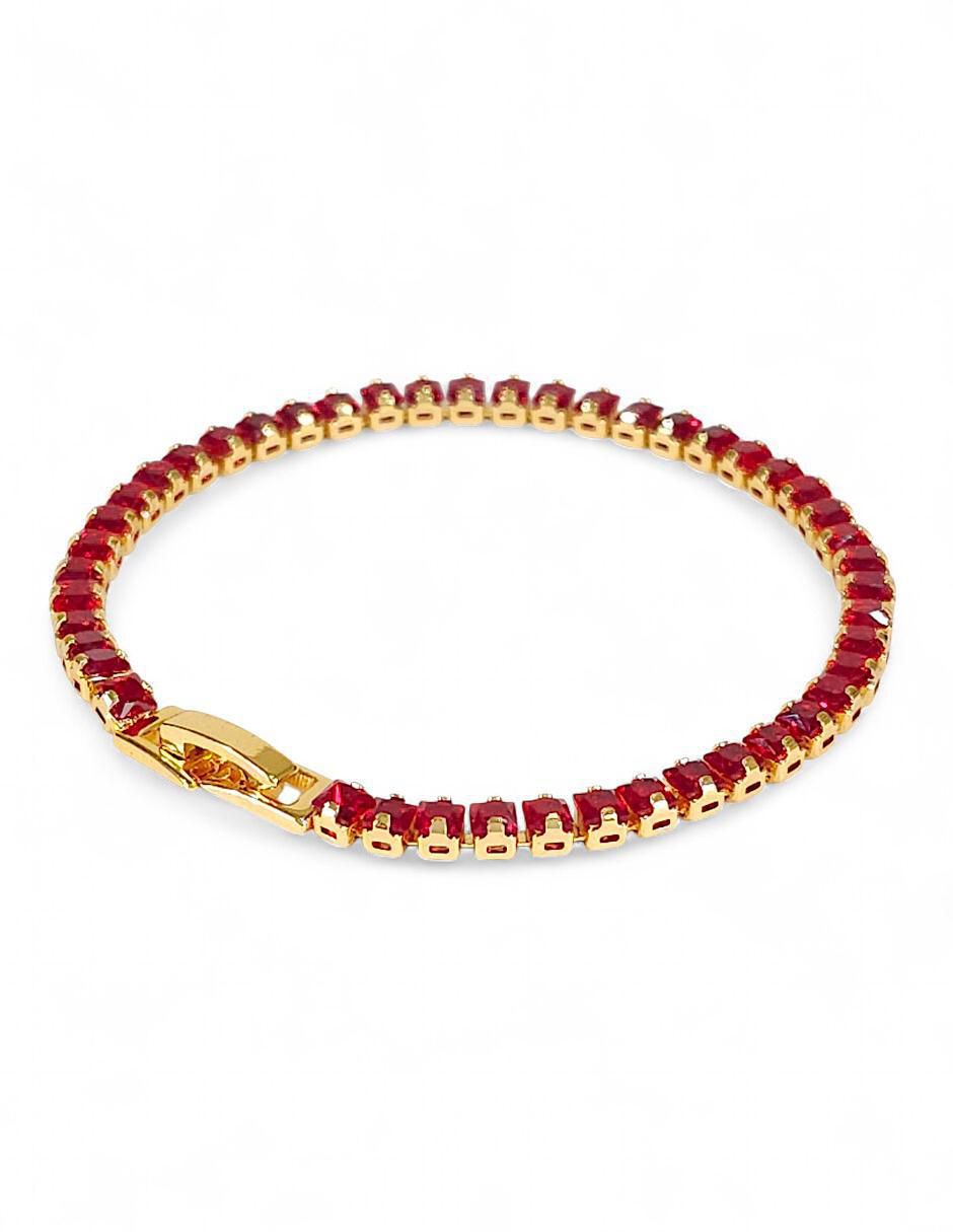Pulsera con acabado baño de oro 18k 5