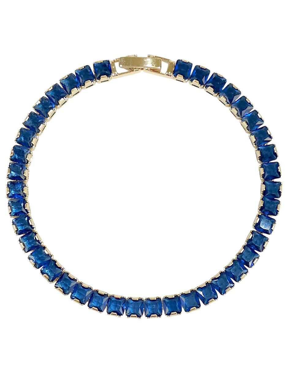 Pulsera con acabado baño de oro de 18k