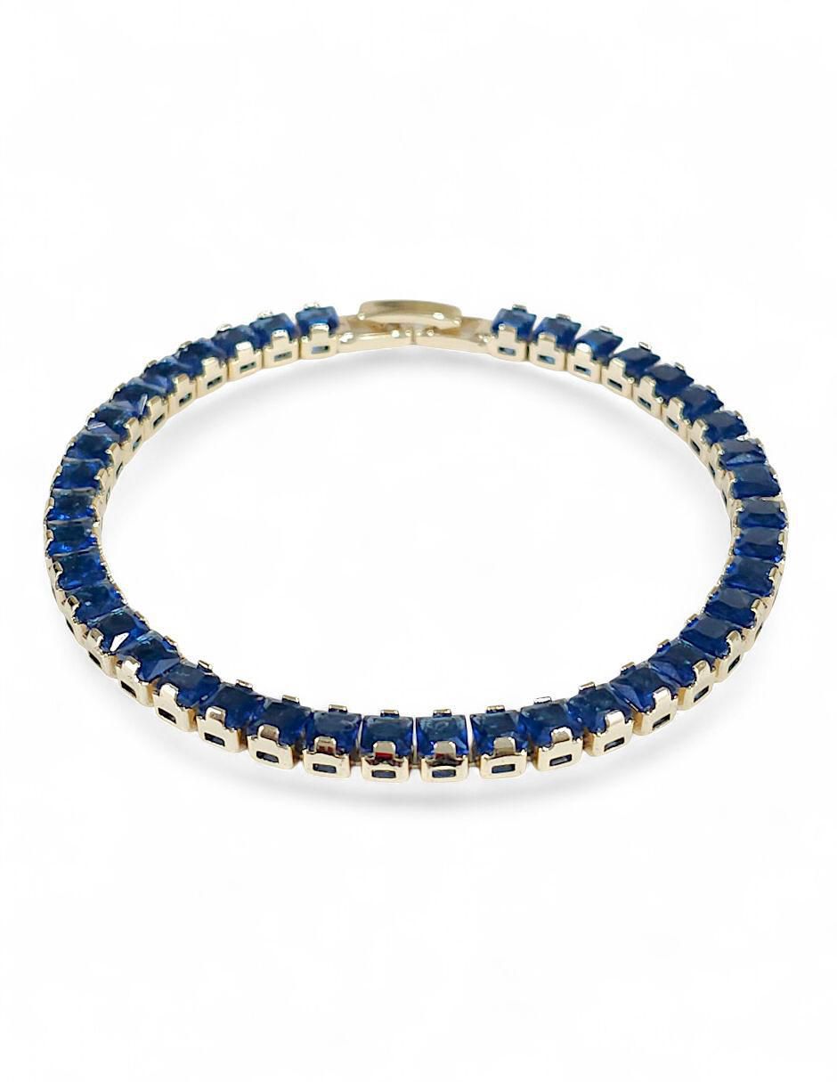 Pulsera con acabado baño de oro de 18k 3