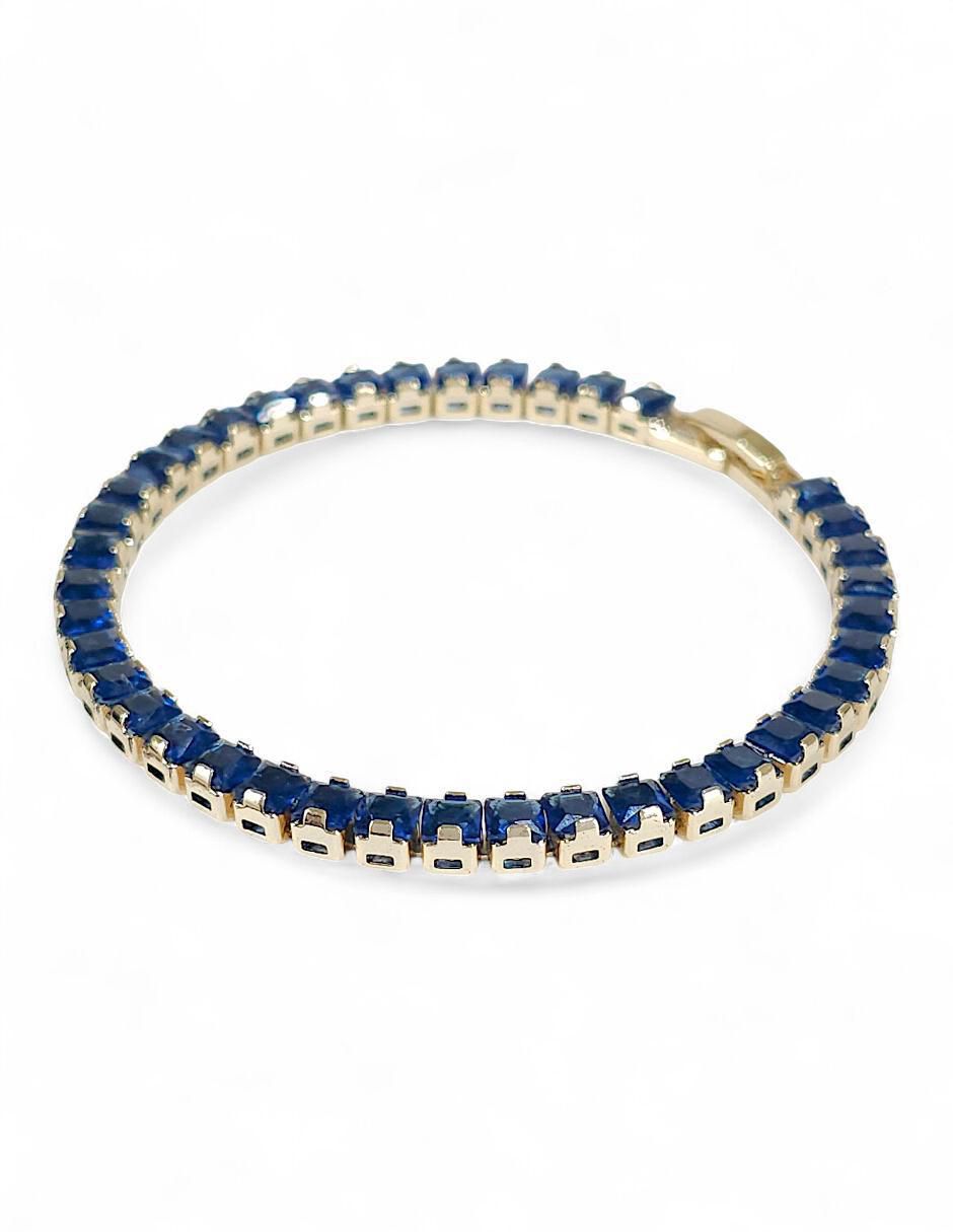 Pulsera con acabado baño de oro de 18k 4