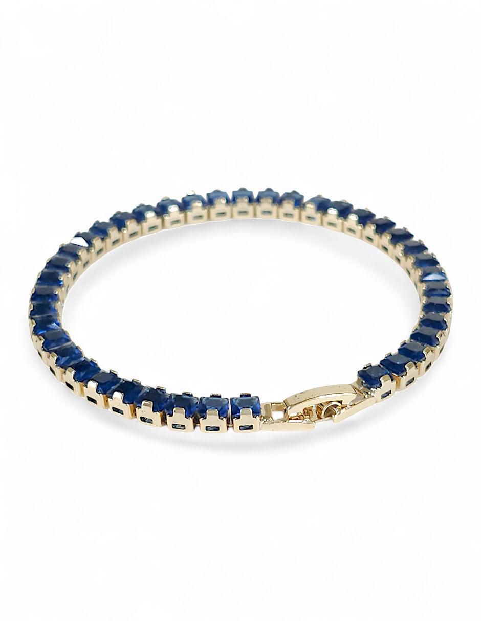 Pulsera con acabado baño de oro de 18k 5