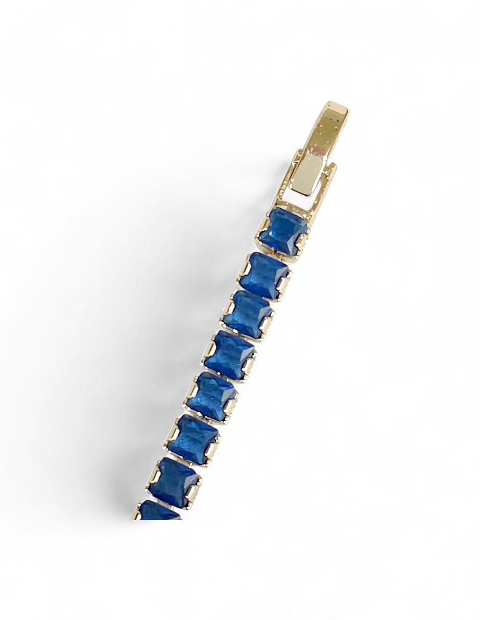 Pulsera con acabado baño de oro de 18k 7